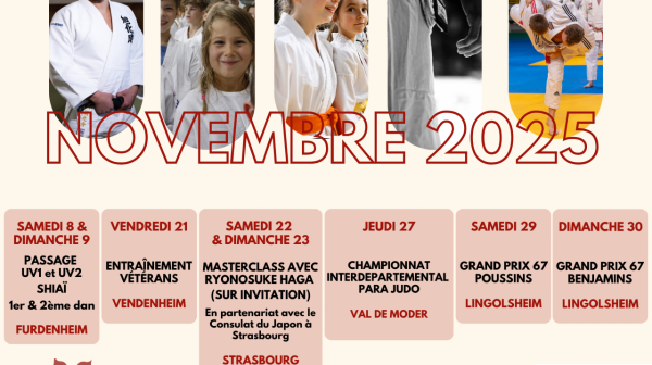 ACTUALITES NOVEMBRE 2025