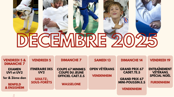 ACTUALITES DECEMBRE 2025